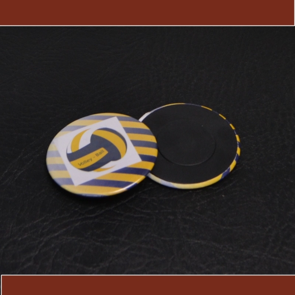 Buttons with magnet sample